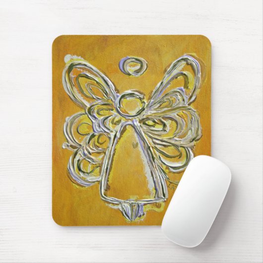 Yellow Angel Mousepad (Mit Mouse)