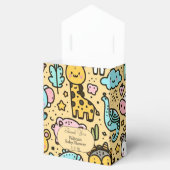 Yellow Animals Doddles Vielen Dank Geschenkschachtel (Geöffnet)