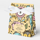 Yellow Animals Doddles Vielen Dank Geschenkschachtel (Vorderseite)