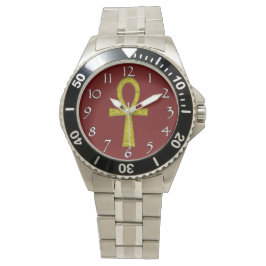 Yellow Ankh Watches Armbanduhr