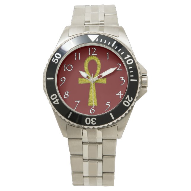 Yellow Ankh Watches Armbanduhr (Vorderseite)