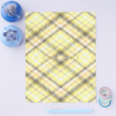 Yellow Argyle Bulk Scrapbook Paper Pages Flyer (Einzeln)
