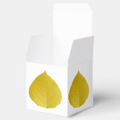 Yellow Aspen Leaf #5 Geschenkschachtel (Geöffnet)