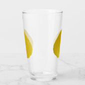 Yellow Aspen Leaf #5 Glas (Links)