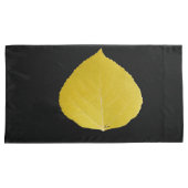 Yellow Aspen Leaf #5 Kissenbezug (Vorderseite-Rechts)