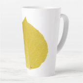 Yellow Aspen Leaf #5 Milchtasse (Rechte Ecke)