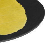 Yellow Aspen Leaf #5 Schneidebrett (Ecke)