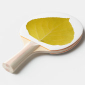 Yellow Aspen Leaf #5 Tischtennis Schläger (Vorderseite)