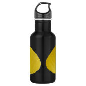 Yellow Aspen Leaf #5 Trinkflasche (Vorderseite)