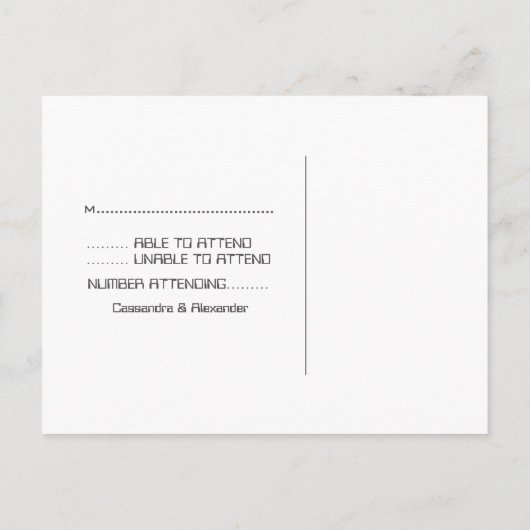 Yellow Atomkboard UAWG Postkarte (Rückseite)