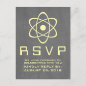 Yellow Atomkboard UAWG Postkarte (Vorderseite)