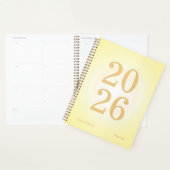 Yellow Aura Big Year Planner Planer (Anzeige)