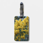 Yellow Australian Wattle Tree, Gepäckmarke Gepäckanhänger (Rückseite vertikal)