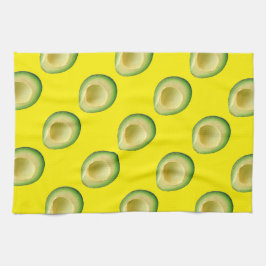 Yellow Avocados Green Guacamole 4Kiki Küchentuch