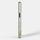 Yellow Awareness Ribbon Angel Custom iPhone Case (Rückseite / Rechts)