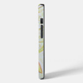 Yellow Awareness Ribbon Angel Custom iPhone Case (Rückseite / Links)