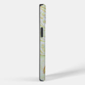 Yellow Awareness Ribbon Angel Custom iPhone Case (Rückseite / Rechts)