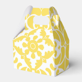 Yellow Azulejos Portugiesisches Mittelmeer Geschenkschachtel