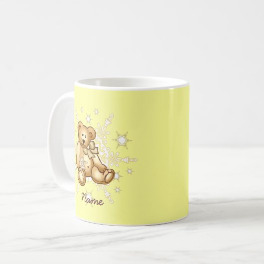 Yellow Baby Bear Tasse (Vorderseite Links)