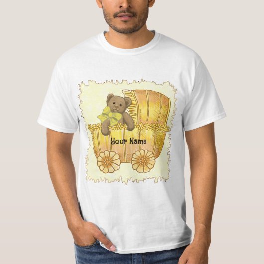 Yellow Baby Buggy   T-Shirt (Vorderseite)