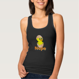 Yellow Baby Chick Flüchtigen Blicke Aus der Musche T-Shirt