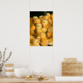 Yellow Baby Chicks Poster (Küche)