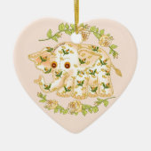 Yellow Baby Elephant Ornament (Vorne)