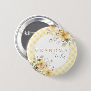 Yellow Baby Shooter Oma soll Button