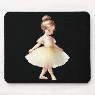 Yellow Ballerina Tanzfestival Palazzo Civico Mousepad