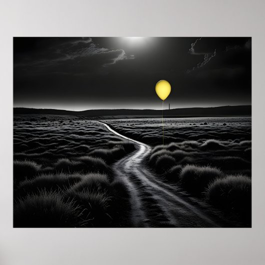 Yellow Balloon Poster (Vorne)
