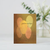 Yellow Balloons Norwegisches Glück zum Geburtstag Postkarte (Stehend Vorderseite)