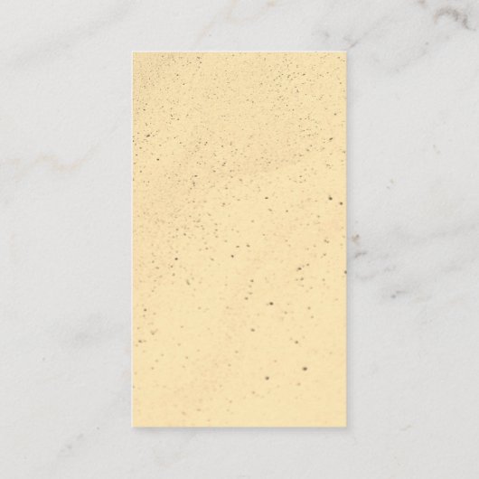 Yellow Banana Sand Begleitkarte (Rückseite)