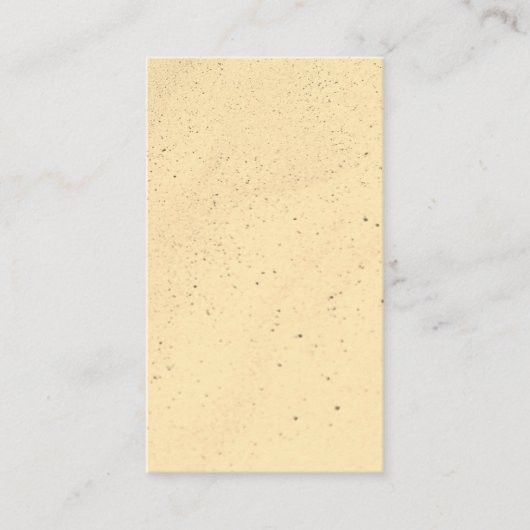 Yellow Banana Sand Begleitkarte (Vorderseite)