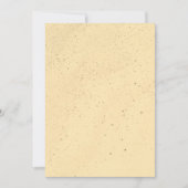 Yellow Banana Sand Einladung (Vorderseite)