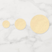 Yellow Banana Sand Konfetti (Rückseiten)