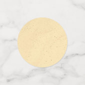 Yellow Banana Sand Konfetti (Klein Vorderseite)