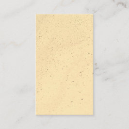 Yellow Banana Sand Visitenkarte