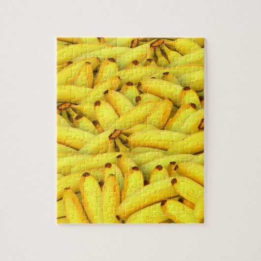 Yellow Bananas Fruit Lover Pattern Funny Humor Puzzle (Vertikal)