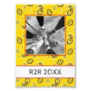 Yellow Bandana Adventure Foto Spaß