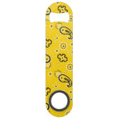 Yellow Bandana Custom Adventure Bottle Open Speed Flaschenöffner (Vorderseite)