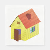 Yellow Barn House Serviette (Vorderseite)