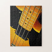 Yellow Bass Guitar Puzzle (Vertikal)
