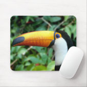 Yellow Beaked Toucan Mousepad (Mit Mouse)
