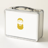 Yellow Beard Metal Lunch Box (Rückseite)