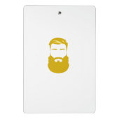 Yellow Beard Mini-Zwischenablage Mini Klemmbrett (Rückseite)