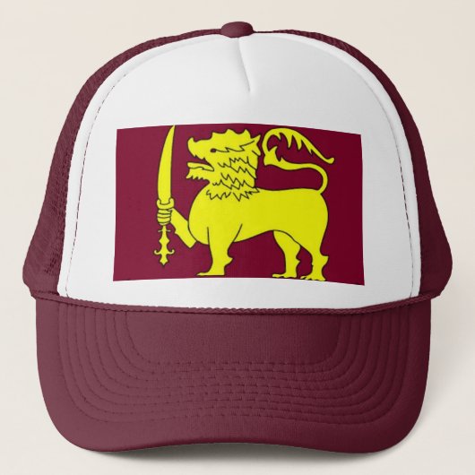 Yellow Beast Hat Truckerkappe (Vorderseite)