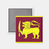 Yellow Beast Magnet (Vorderseite/Rückseite)