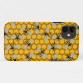 Yellow bees Case-Mate iPhone hülle (Rückseite (Horizontal))
