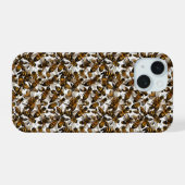 Yellow Bees Phone Case iPhone 15 Hülle (Rückseite (Horizontal))