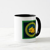 Yellow Bell Apple Crate LabelLewiston, ID Tasse (VorderseiteRechts)